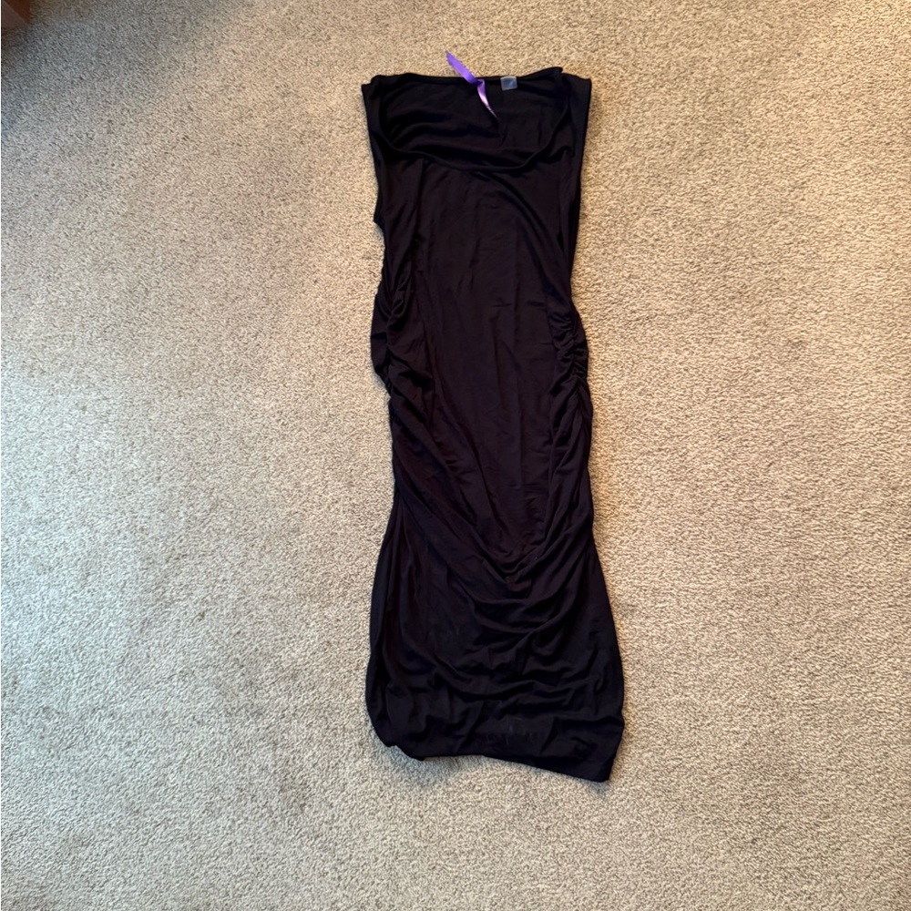 Seraphine Black Sleeveless maternity Mini Dress size 4